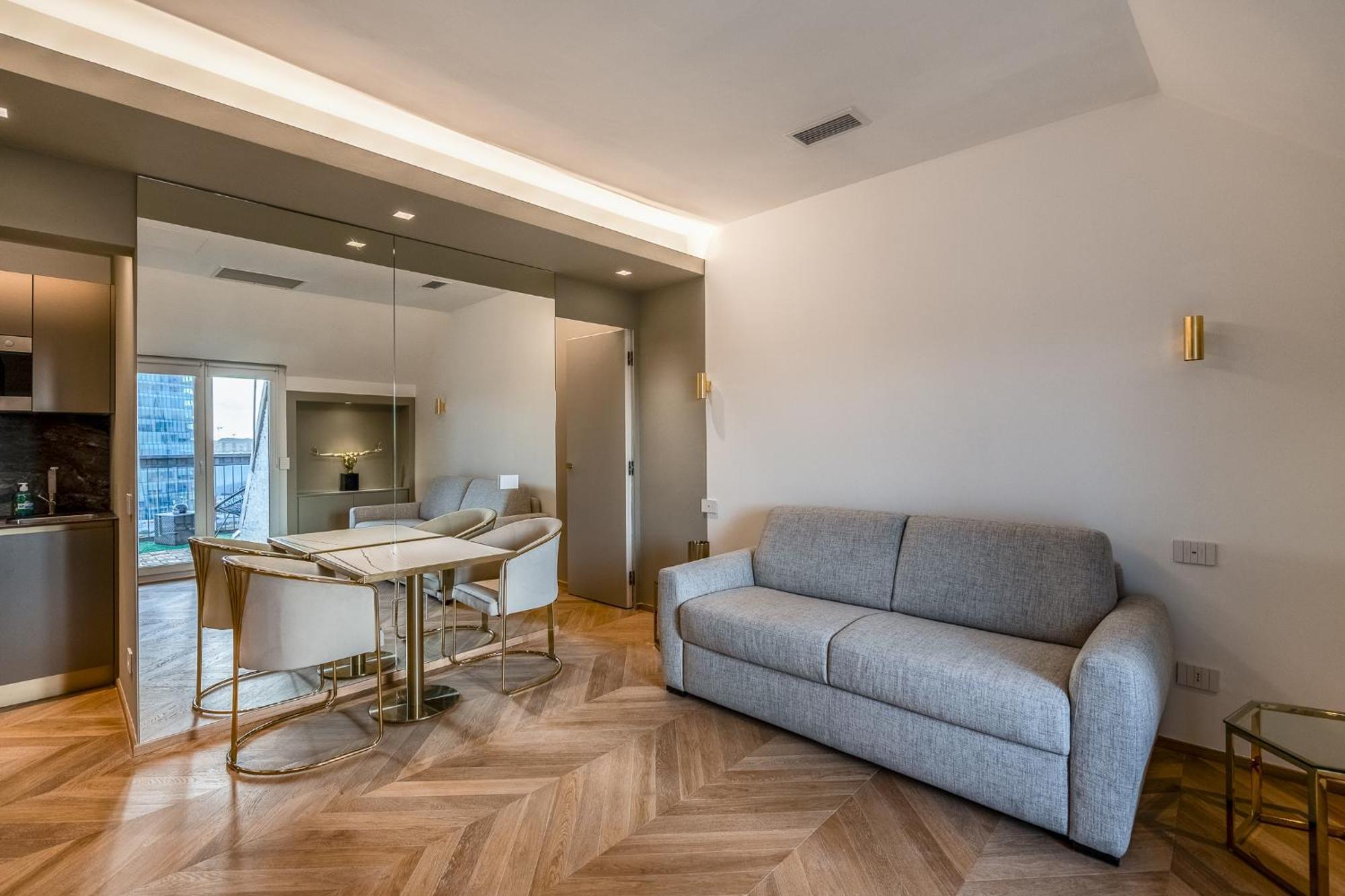 Luxury Skyview Suite - Citylife Apartment - Mico Milan Bagian luar foto