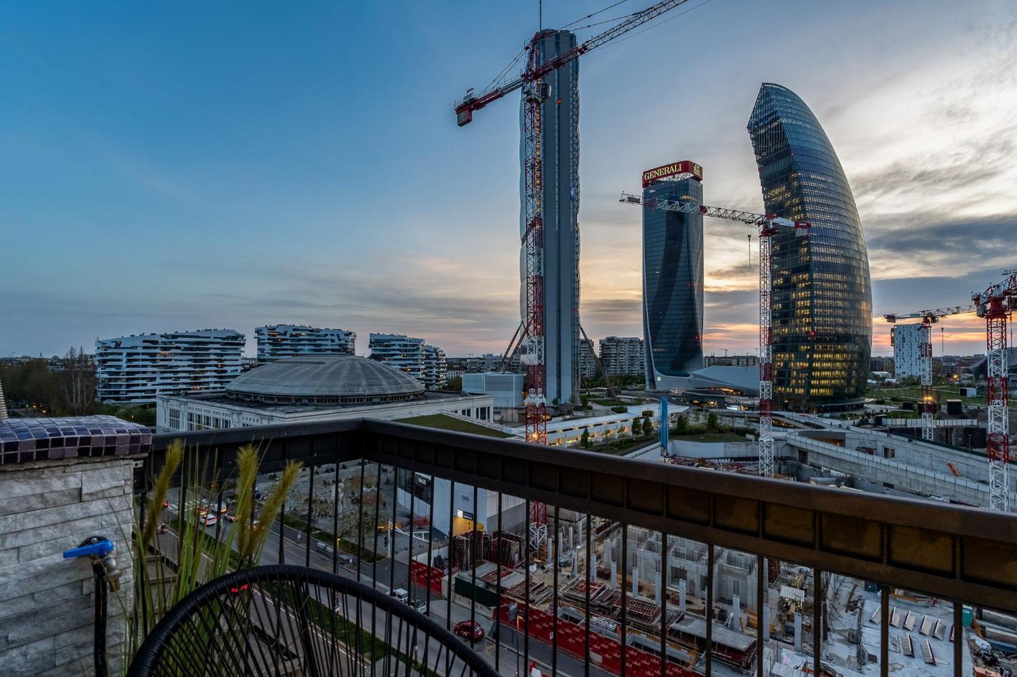 Luxury Skyview Suite - Citylife Apartment - Mico Milan Bagian luar foto