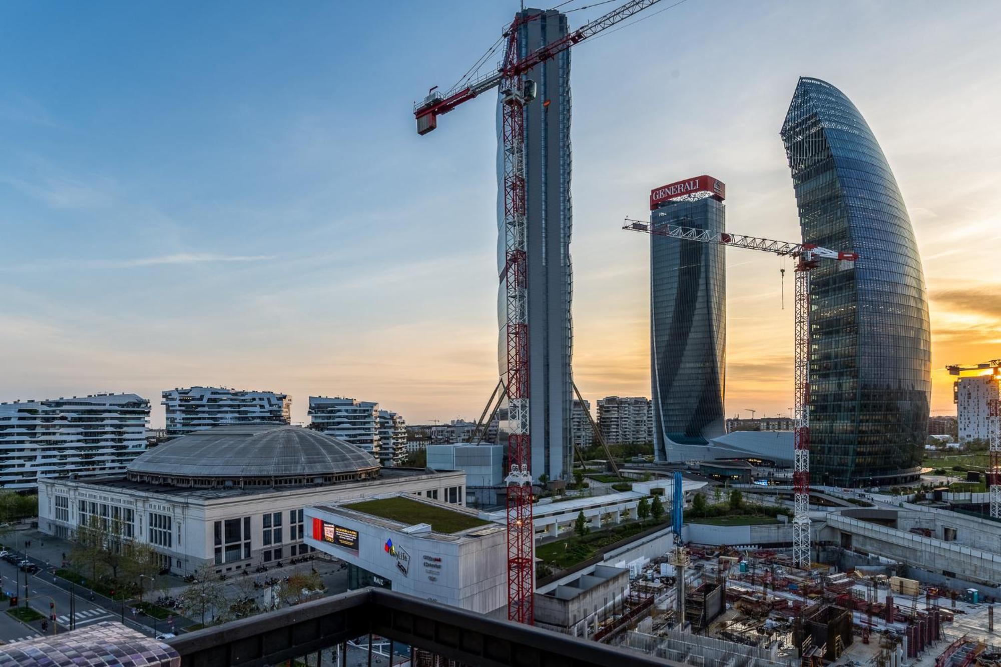 Luxury Skyview Suite - Citylife Apartment - Mico Milan Bagian luar foto