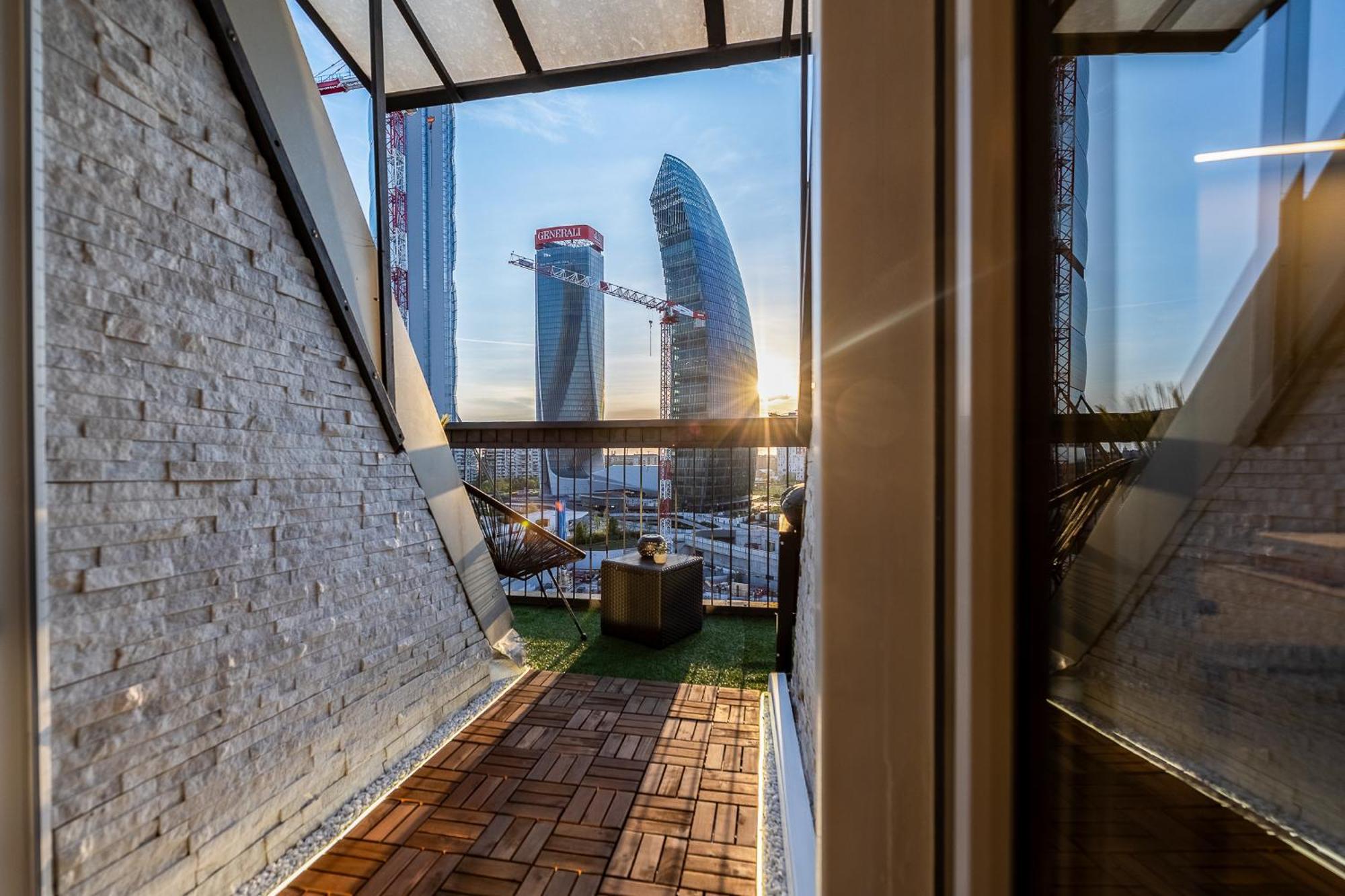 Luxury Skyview Suite - Citylife Apartment - Mico Milan Bagian luar foto
