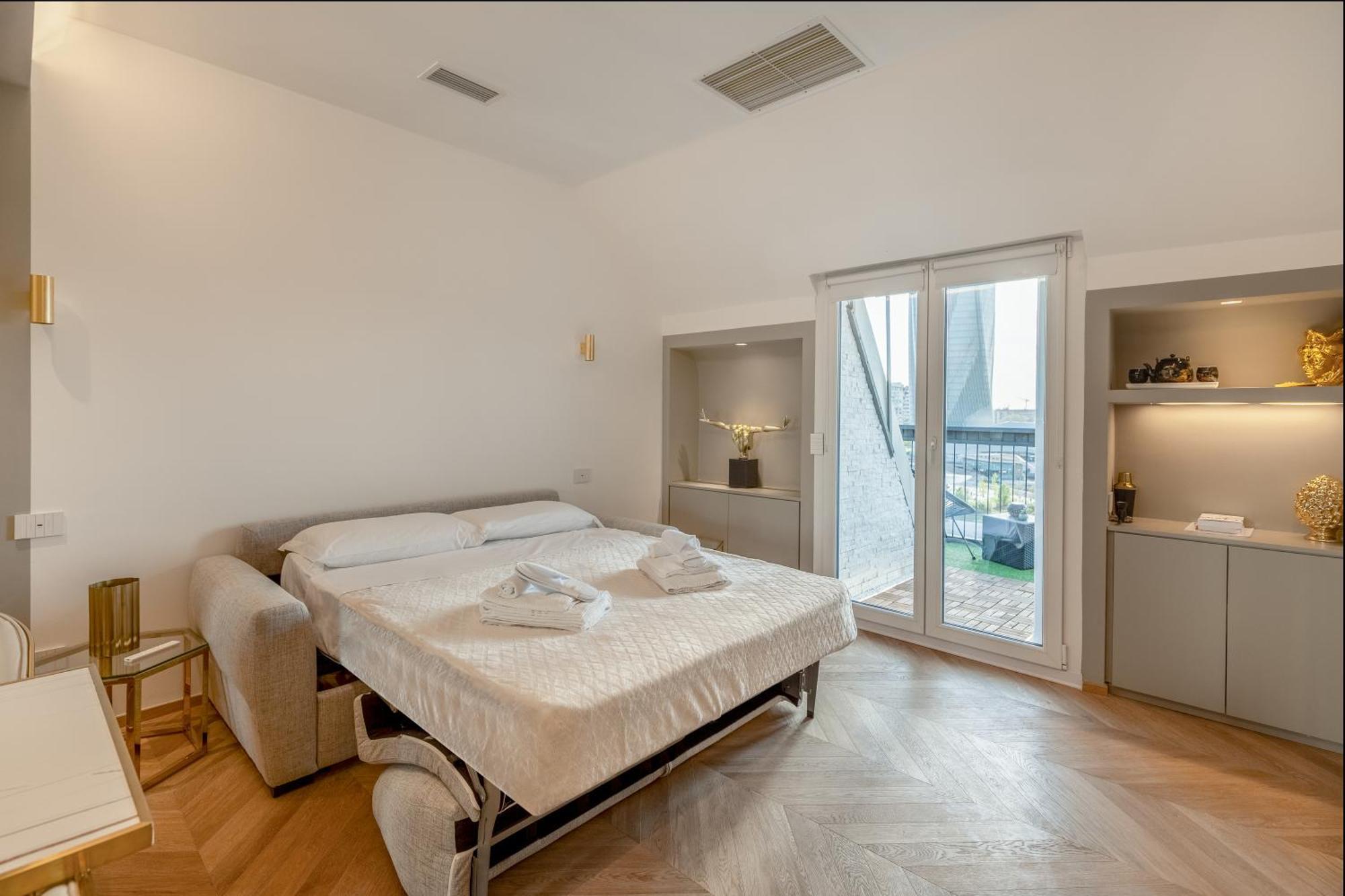 Luxury Skyview Suite - Citylife Apartment - Mico Milan Bagian luar foto